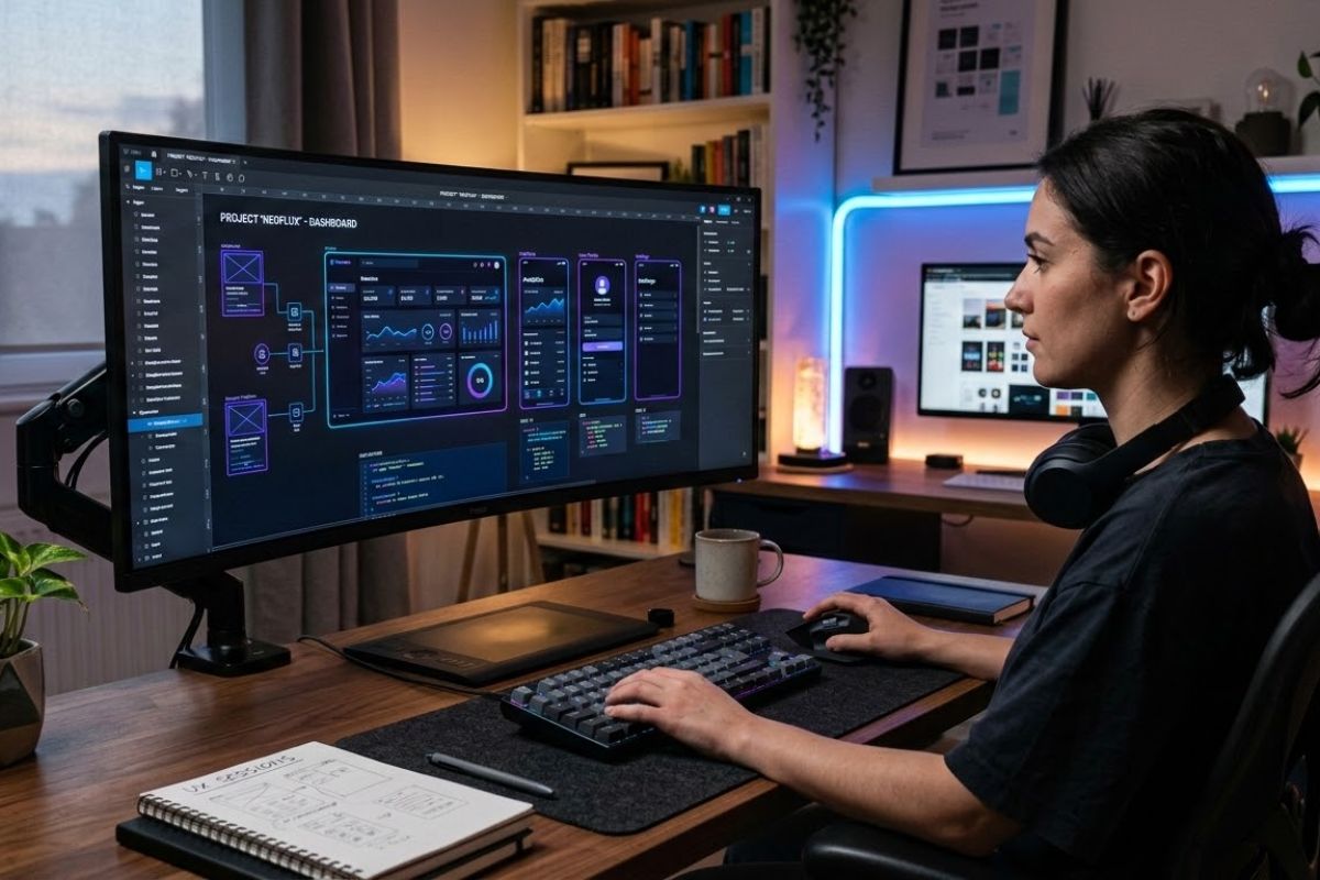 Робоче місце UI/UX дизайнера