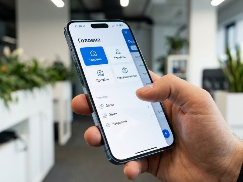 Мобільна навігація Mobile-First